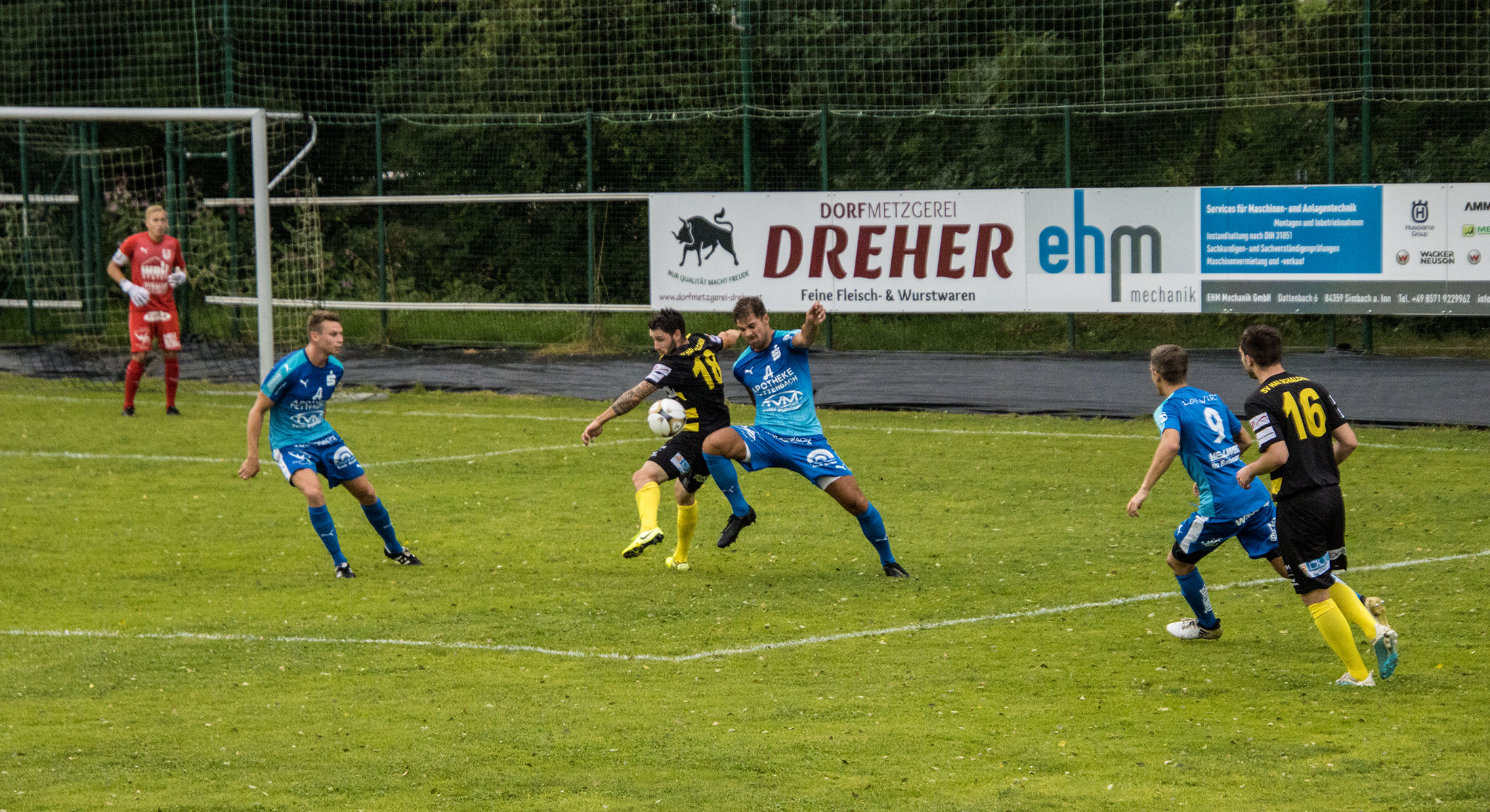 Erster Pflichtspielsieg in Schalchen