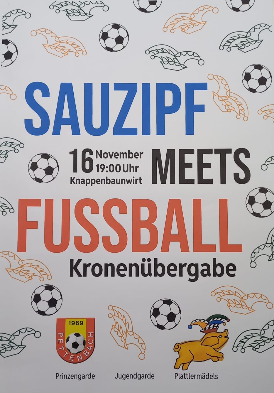 Sauzipf meets Fussball